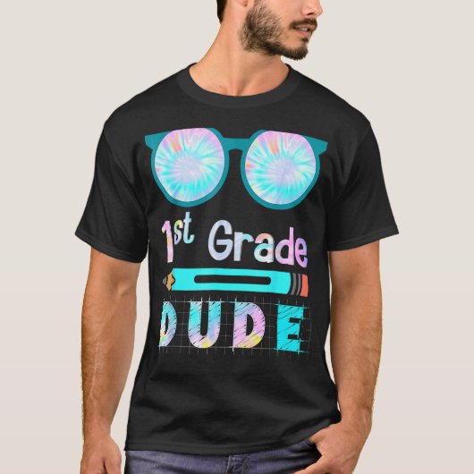 新学期1年生Dude 1年生先生 Tシャツ (正面)