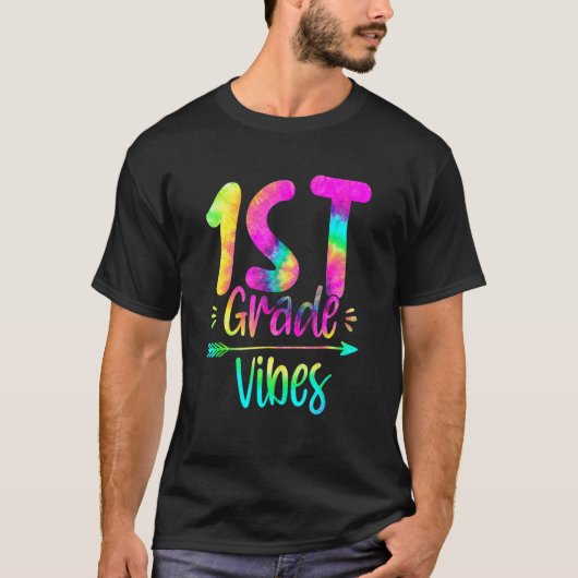 新学期1年生Vibes生徒先生T Tシャツ (正面)