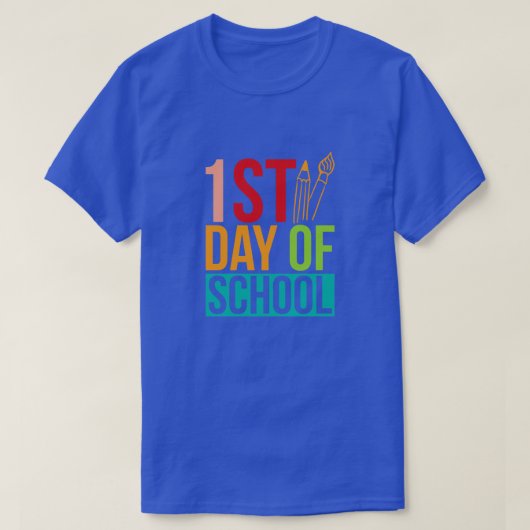 新学期1日目 Tシャツ (デザイン正面)