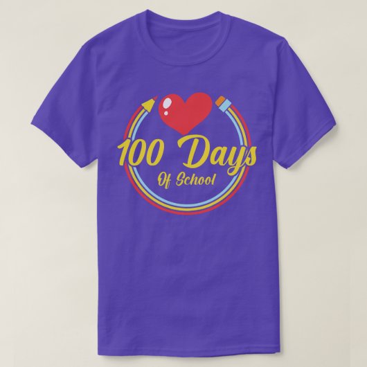 新学期100学校日(265) Tシャツ (デザイン正面)