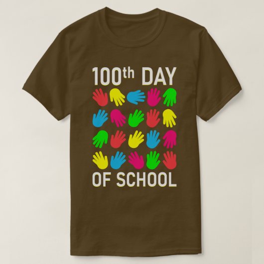 新学期100学校日(327) Tシャツ (デザイン正面)