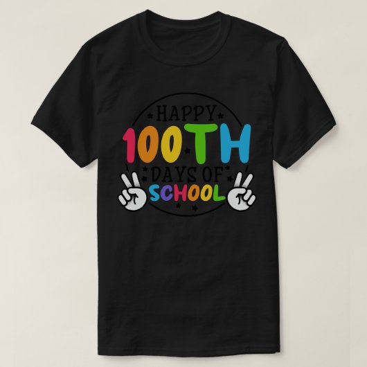 新学期100学校日(356) Tシャツ (デザイン正面)
