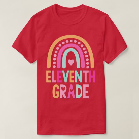 新学期11年生レインボーキッズウィメンズM Tシャツ (デザイン正面)