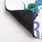 新学期12年生のディノをつぶす準備ができている マウスパッド (コーナー)