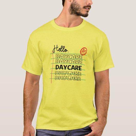新学期2年生バイブ、初日先生 Tシャツ (正面)
