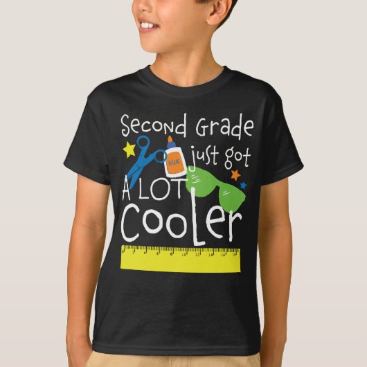 新学期2年生得が多クールい Tシャツ (正面)