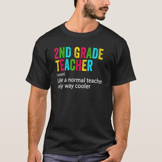新学期2級先生チーム定義 Tシャツ (正面)