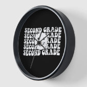 新学期2級先生 壁時計 (傾斜)