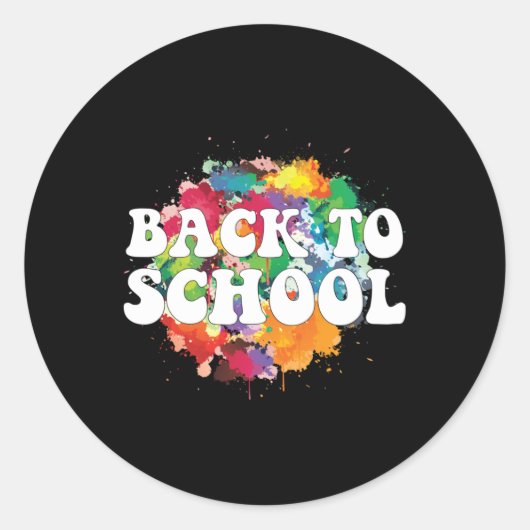 新学期20 ラウンドシール (正面)