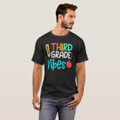 新学期3年生の雰囲気、初日の先生 Tシャツ (正面フル)