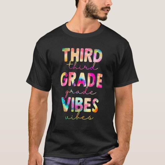 新学期3年生バイブ初日先生 Tシャツ (正面)