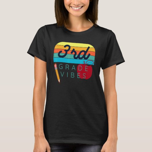 新学期3年生先生キッズサードグラード Tシャツ (正面)