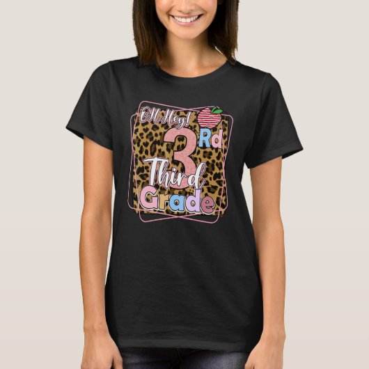 新学期3年生Ohおい3年生ティーシュ Tシャツ (正面)