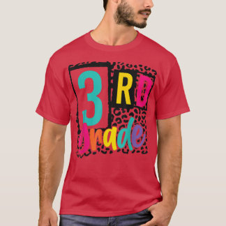 新学期3級レオパード初日Scho Tシャツ