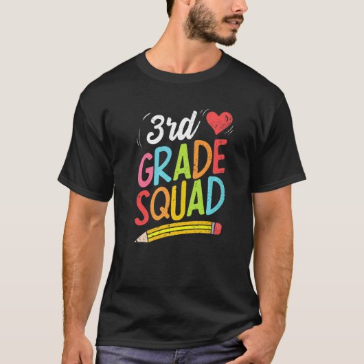 新学期3級分隊3級先生 Tシャツ (正面)
