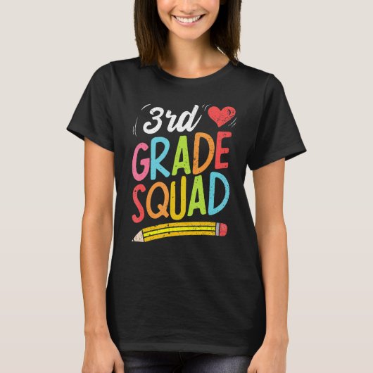 新学期3級分隊3級先生 Tシャツ (正面)