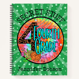 新学期4年生ノート ノートブック