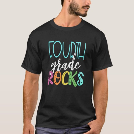 新学期4年生先生チーム4年生 Tシャツ (正面)