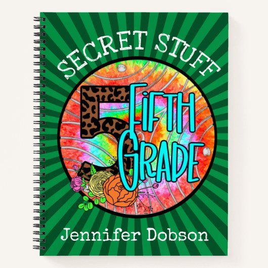 新学期5年生ノートブック ノートブック (正面)