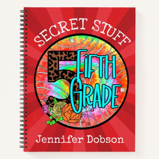 新学期5年生ノートブック ノートブック (正面)