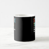新学期5年生先生チームおもしろい定義 コーヒーマグカップ (中央)