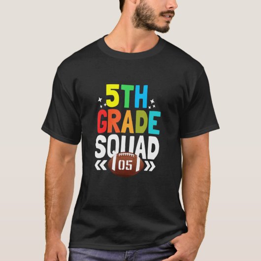 新学期5等分隊サッカーキッズ Tシャツ (正面)