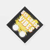 新学期5級ビーブスシャツ初日キッド スタンダードランチョンナプキン (角)