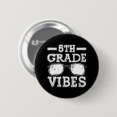 新学期5級ビーブスファースト・デイ先生 缶バッジ (正面&裏面)