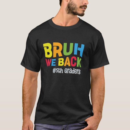 新学期5級先生ブルワウバック5th tシャツ (正面)