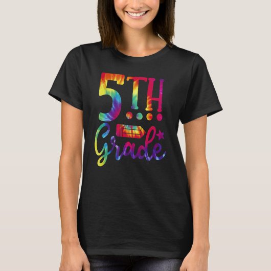 新学期5級先生絞り染め Tシャツ (正面)
