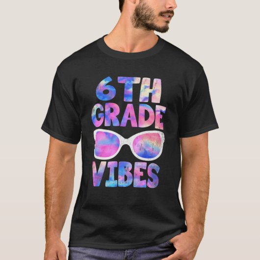 新学期6年生バイブスファースト・デイ先生 Tシャツ (正面)