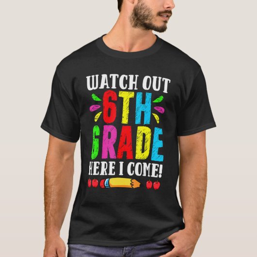 新学期6年生Iモミ来ー Tシャツ (正面)