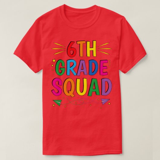 新学期6級分隊6号 Tシャツ (デザイン正面)