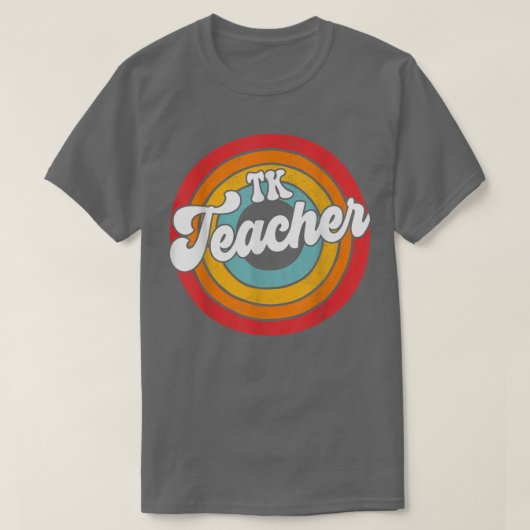 新学期80s先生分隊、レトロヴィンテージTK Tシャツ (デザイン正面)