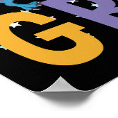 新学期9年生のディノをつぶす準備ができている ポスター (角)