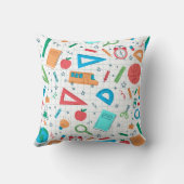 新学期-おもしろいと新しいスタート クッション (裏面)