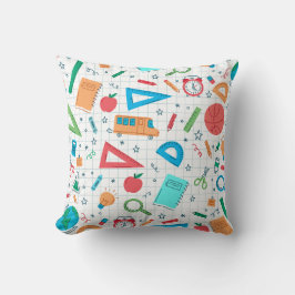 新学期-おもしろいと新しいスタート クッション