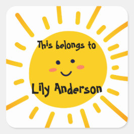 新学期 | これは太陽の光だ スクエアシール