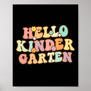 新学期 こんにちは幼稚園 男の子用 ポスター