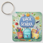新学期-カスタムキーホルダー キーホルダー (正面)