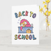 新学期 カード (黄色い花)