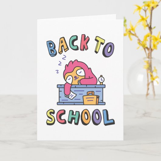 新学期 カード (黄色い花)