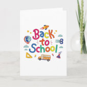 新学期 カード (正面)