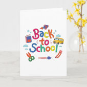 新学期 カード (黄色い花)