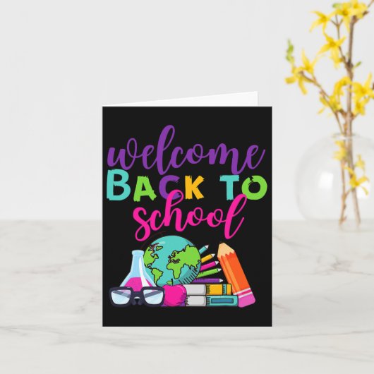 新学期 カード (黄色い花)