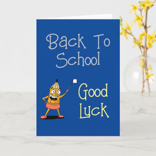 新学期 カード (黄色い花)