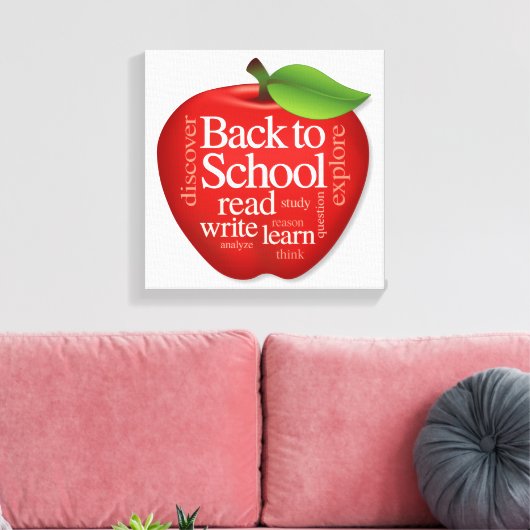 新学期 キャンバスプリント (インサイチュ (リビング))