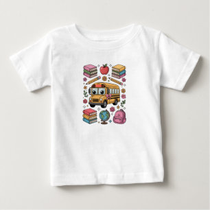 新学期 コケット先生 幼稚園 プリK  ベビーTシャツ