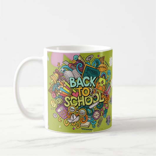 新学期 コーヒーマグカップ (左)