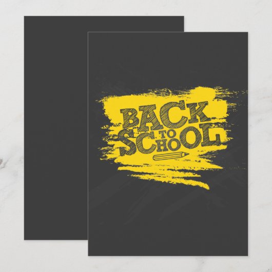 新学期 サンキューカード (正面/裏面)